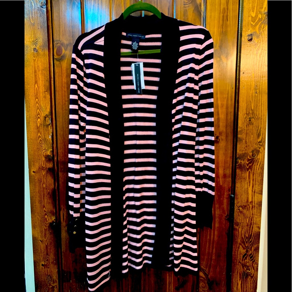 NWT pink & blue sweater size S